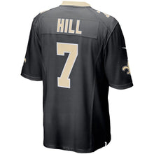 Load image into Gallery viewer, Men' Nike Taysom Hill Black New Orleans Saints Game Jersey
