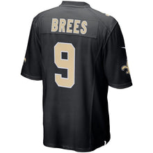 Load image into Gallery viewer, Men' Nike Drew Brees Black New Orleans Saints Event Game Jersey