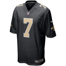 Load image into Gallery viewer, Men' Nike Taysom Hill Black New Orleans Saints Event Game Jersey