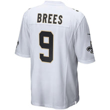 Load image into Gallery viewer, Men' Nike Drew Brees Black New Orleans Saints Event Game Jersey