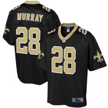 Load image into Gallery viewer, Men' NFL Pro Line Latavius Murray Black New Orleans Saints Big &amp; Tall Player Jersey