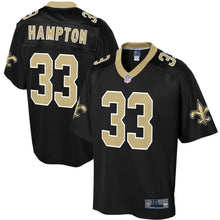 Load image into Gallery viewer, Men' NFL Pro Line Saquon Hampton Black New Orleans Saints Big &amp; Tall Player Jersey