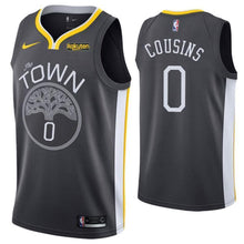 Load image into Gallery viewer, 0 - DeMarcus Cousins Golden State Warriors Swingman Jersey - Grey