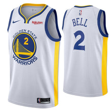 Load image into Gallery viewer, 2 - Jordan Bell Golden State Warriors Swingman Association Jersey - White