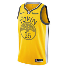 Load image into Gallery viewer, 35 - Kevin Durant Golden State Warriors Edition Swingman Jersey - Gold