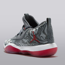 Load image into Gallery viewer, Jordan Super Fly 2017 Low Basketball Shoe - Wolf Grey/gym Red-cool Grey/white - Mens
