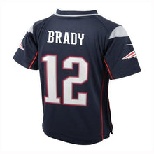 Load image into Gallery viewer, Preschool Nike Tom Brady Game Jersey-Navy