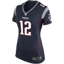 Load image into Gallery viewer, Ladies Nike Tom Brady Game Jersey-Navy
