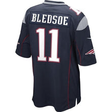 Load image into Gallery viewer, Nike Drew Bledsoe #11 Game Jersey-Navy