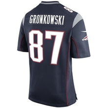 Load image into Gallery viewer, Nike Rob Gronkowski #87 Game Jersey-Navy