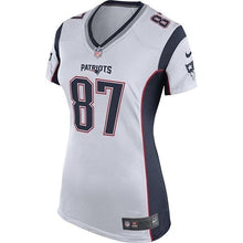 Load image into Gallery viewer, Ladies Nike Rob Gronkowski Game Jersey-White