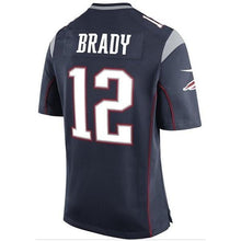 Load image into Gallery viewer, Nike Tom Brady #12 Game Jersey-Navy
