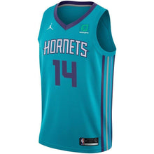 Load image into Gallery viewer, 14 - Men's Jordan Brand Michael Kidd-Gilchrist Teal Charlotte Hornets Swingman Sponsor Patch Jersey – Icon Edition - Aqua