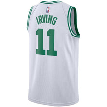 Load image into Gallery viewer, 11 - Men's Nike Kyrie Irving White Boston Celtics Swingman Sponsor Patch Jersey - Association Edition - White