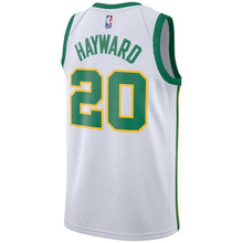 Load image into Gallery viewer, 20 - Men's Nike Gordon Hayward White Boston Celtics City Edition Swingman Jersey - White
