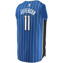 Load image into Gallery viewer, 11 - Men's Fanatics Branded Amile Jefferson Blue Orlando Magic Fast Break Replica Jersey – Icon Edition - Blue