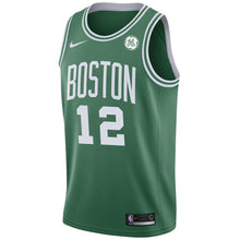 Load image into Gallery viewer, 12 - Men's Nike Terry Rozier Green Boston Celtics Swingman Sponsor Patch Jersey - Icon Edition - Green