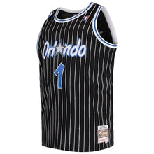 Load image into Gallery viewer, 1 - Men's Mitchell &amp; Ness Tracy McGrady Black Orlando Magic Big &amp; Tall Hardwood Classics Swingman Jersey  - Black