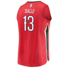 Load image into Gallery viewer, 13 - Men's Fanatics Branded Cheick Diallo Red New Orleans Pelicans Fast Break Replica Player Jersey - Statement Edition - Red