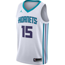 Load image into Gallery viewer, 15 - Men's Jordan Brand Kemba Walker White Charlotte Hornets Swingman Jersey - Association Edition - White