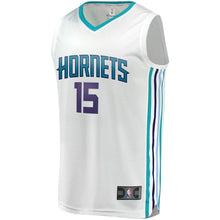 Load image into Gallery viewer, 15 - Men's Fanatics Branded Kemba Walker White Charlotte Hornets Fast Break Replica Jersey - Association Edition  - White