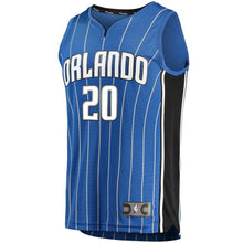 Load image into Gallery viewer, 20 - Men's Fanatics Branded Markelle Fultz Blue Orlando Magic Fast Break Replica Jersey – Icon Edition - Blue