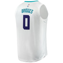 Load image into Gallery viewer, 0 - Men's Fanatics Branded Miles Bridges White Charlotte Hornets Fast Break Replica Jersey – Association Edition  - White