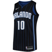 Load image into Gallery viewer, 10 - Men's Nike Evan Fournier Black Orlando Magic Swingman Jersey - Statement Edition - Black