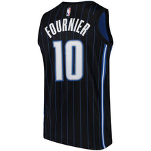 Load image into Gallery viewer, 10 - Men's Nike Evan Fournier Black Orlando Magic Swingman Jersey - Statement Edition - Black