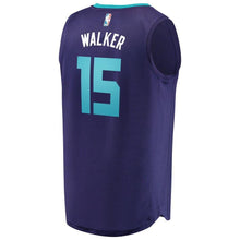 Load image into Gallery viewer, 15 - Men's Fanatics Branded Kemba Walker Purple Charlotte Hornets Fast Break Replica Jersey - Statement Edition - Purple