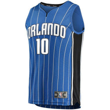 Load image into Gallery viewer, 10 - Men's Fanatics Branded Evan Fournier Blue Orlando Magic Fast Break Replica Jersey - Icon Edition - Blue