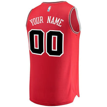 Load image into Gallery viewer, 00 - Men's Fanatics Branded Red Chicago Bulls Fast Break Custom Replica Jersey - Icon Edition - Red