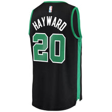Load image into Gallery viewer, 20 - Men's Fanatics Branded Gordon Hayward Black Boston Celtics Fast Break Replica Jersey - Statement Edition - Black