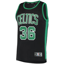 Load image into Gallery viewer, 36 - Men's Fanatics Branded Marcus Smart Black Boston Celtics Fast Break Replica Jersey - Statement Edition – Black