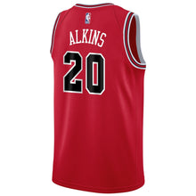 Load image into Gallery viewer, 20 - Men's Nike Rawle Alkins Red Chicago Bulls Swingman Sponsor Patch Jersey – Icon Edition - Red