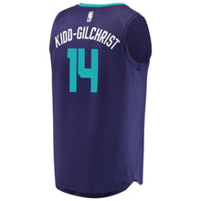 Load image into Gallery viewer, 14 - Men's Fanatics Branded Michael Kidd-Gilchrist Purple Charlotte Hornets Fast Break Replica Player Jersey - Statement Edition - Purple