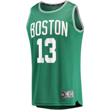 Load image into Gallery viewer, 13 - Men's Fanatics Branded Marcus Morris Green Boston Celtics Fast Break Replica Player Jersey - Green