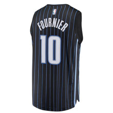 Load image into Gallery viewer, 10 - Men's Fanatics Branded Evan Fournier Black Orlando Magic Fast Break Replica Jersey - Statement Edition - Black