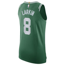 Load image into Gallery viewer, 8  - Men's Nike Shane Larkin Green Boston Celtics Authentic Sponsor Patch Jersey – Icon Edition - Green