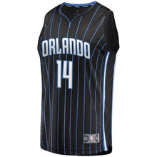 Load image into Gallery viewer, 14 - Men's Fanatics Branded DJ Augustin Black Orlando Magic Fast Break Replica Player Jersey - Statement Edition - Black
