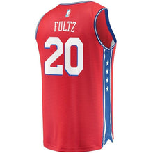 Load image into Gallery viewer, 20 - Men's Fanatics Branded Markelle Fultz Red Philadelphia 76ers Fast Break Replica Player Jersey - Statement Edition - Red