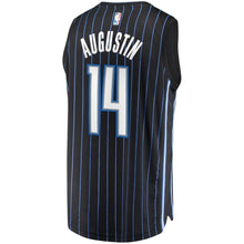 Load image into Gallery viewer, 14 - Men's Fanatics Branded DJ Augustin Black Orlando Magic Fast Break Replica Player Jersey - Statement Edition - Black