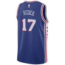 Load image into Gallery viewer, 17 - Men's Nike JJ Redick Royal Philadelphia 76ers Swingman Sponsor Patch Jersey - Icon Edition - Royal