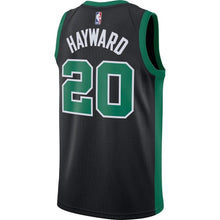 Load image into Gallery viewer, 20 - Men's Nike Gordon Hayward Black Boston Celtics Swingman Jersey - Statement Edition - Black