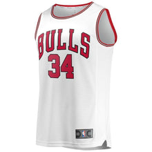 Load image into Gallery viewer, 34 - Men's Fanatics Branded Wendell Carter Jr. White Chicago Bulls Fast Break Replica Jersey – Association Edition - White